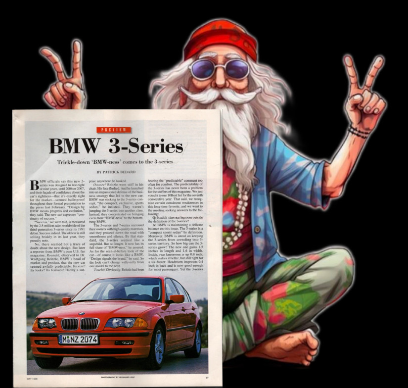 BMW 3-Series "Preview" : 1998 Print Article