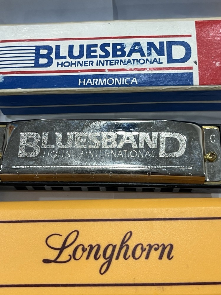 9 Miscellaneous Harmonica Lot-see Photos