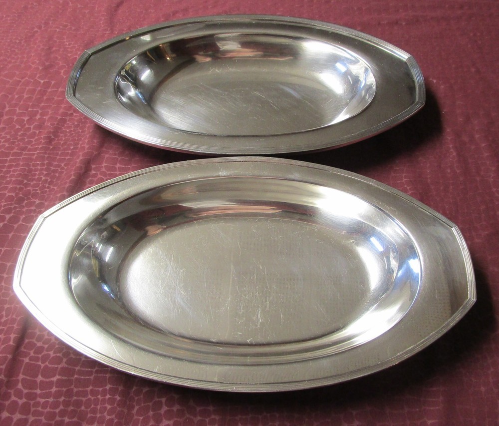 CLASSIC C1930s Silverplate Double Vegetable Dish No Monograms Community Plate