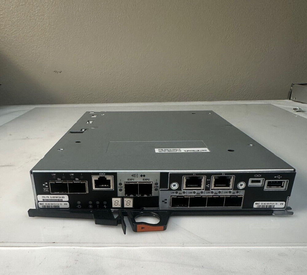 E-X574812A-SG NETAPP E5700A 64GB 4 PORT SGA 256GB ISCSI CONTROLLER MODULE