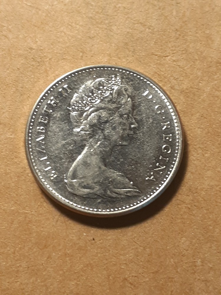 1965 5 CENTS CANADA