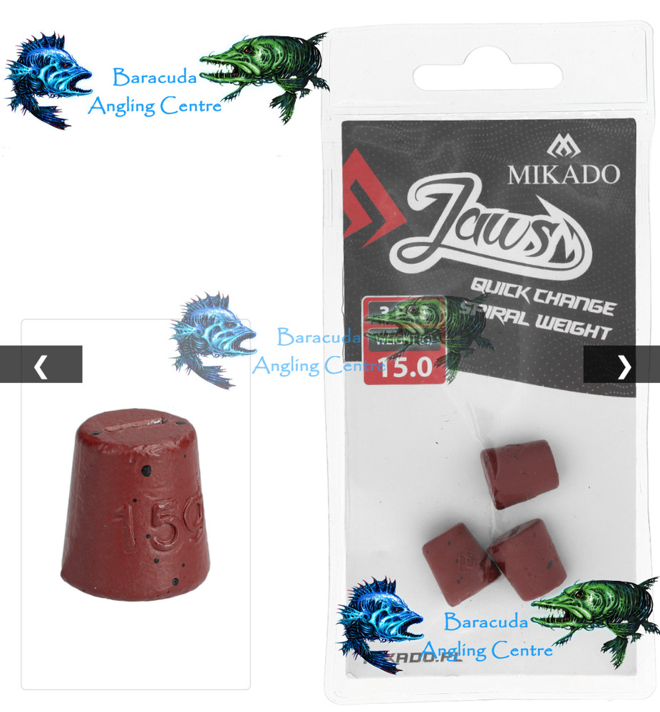 Mikado Jaws Quick Change Spiral Weight