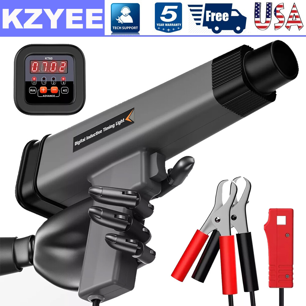 Auto Petrol Engine Ignition Inductive Timing Light Xenon Lamp Strobe Tester Gun