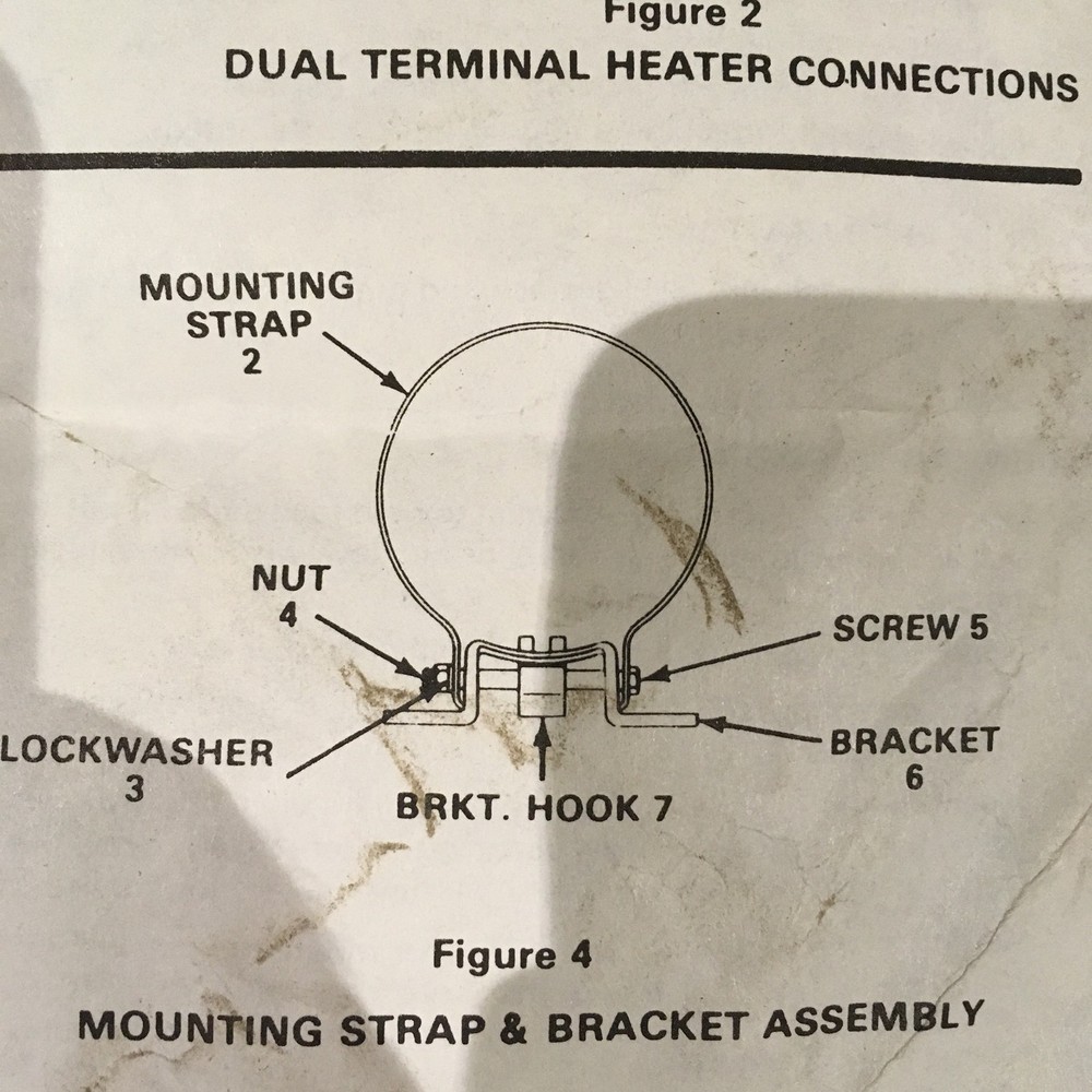 Bendix AD-4 Air Dryer Mounting Strap Bracket NOS Truck Part