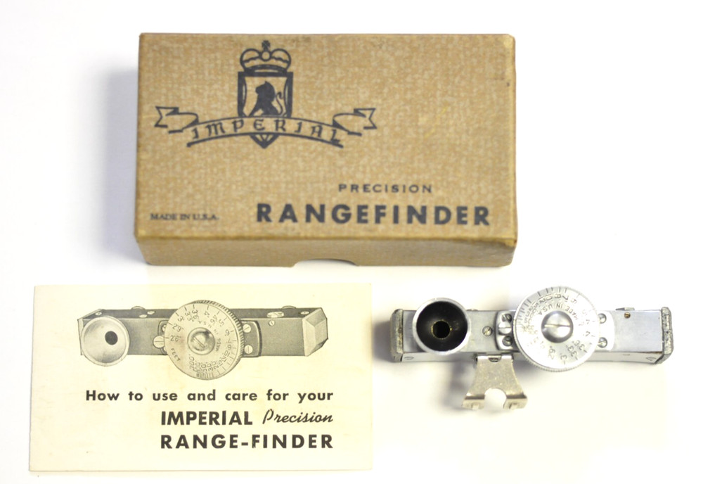 Imperial rangefinder with box and instructions. READ.
