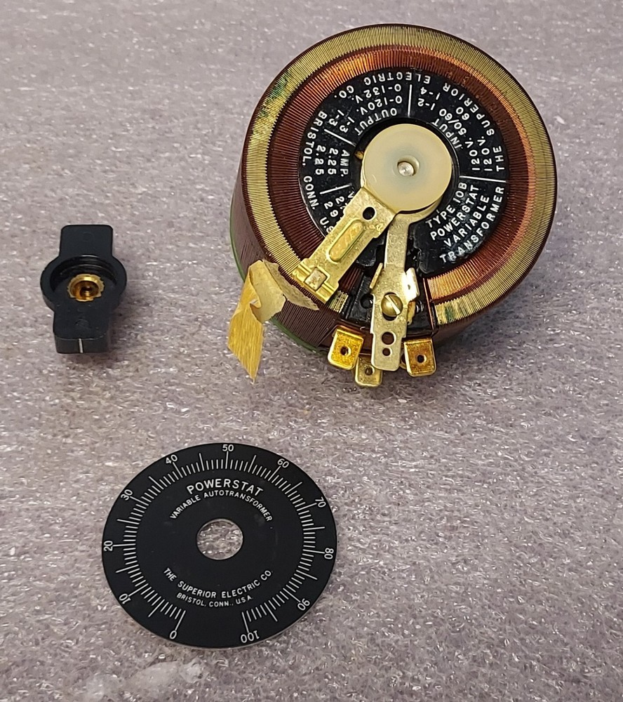 '1 PIECE' - PN# 10B - POWERSTAT - TRANSFORMER, VARIABLE