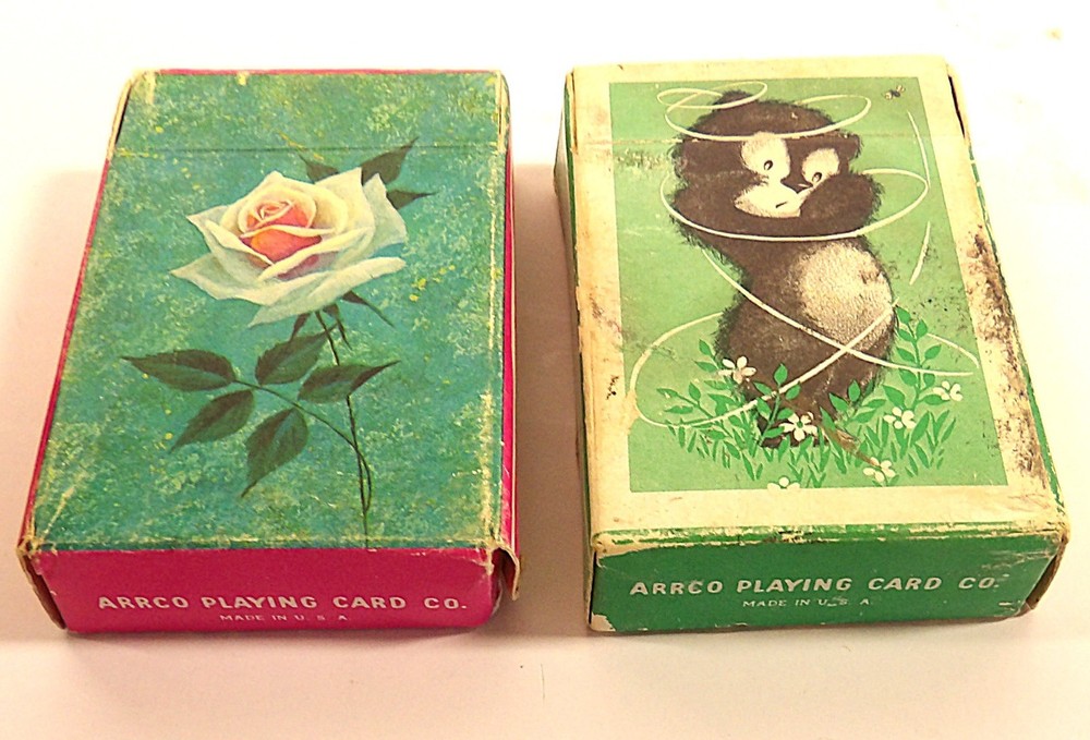 2 ARRCO JUNIOR PLAYING CARD PACKS