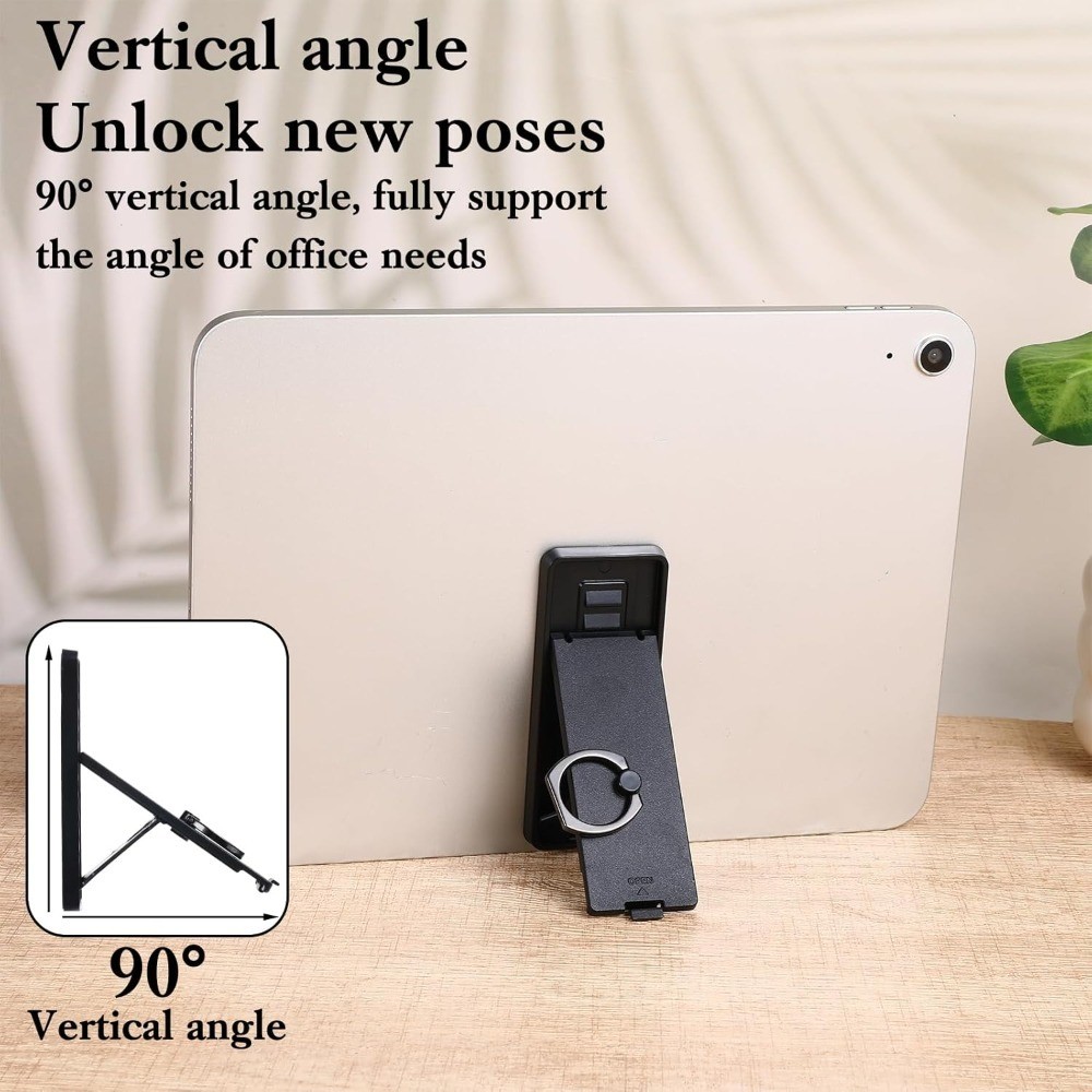 Universal Tablet Stand Holder Foldable Multi-Angle Adjustable Adhesive Grip Desk