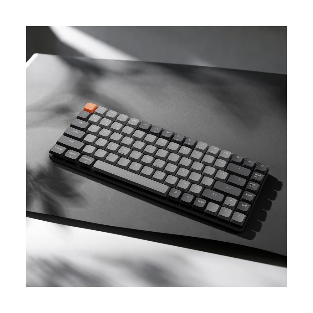 Keychron K3 75% QMK Wireless Mechanical Keyboard, Bluetooth 5.2/Wired Connect...
