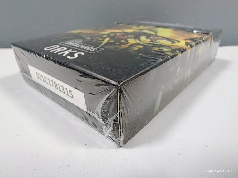 GAMES WORKSHOP Warhammer 40k 9th Ed Orks Datacards BNIB & SEALED
