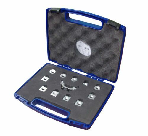 12pc Support Ring Set Leeb Hardness Testers Adapter Rings Set for Leeb Probes