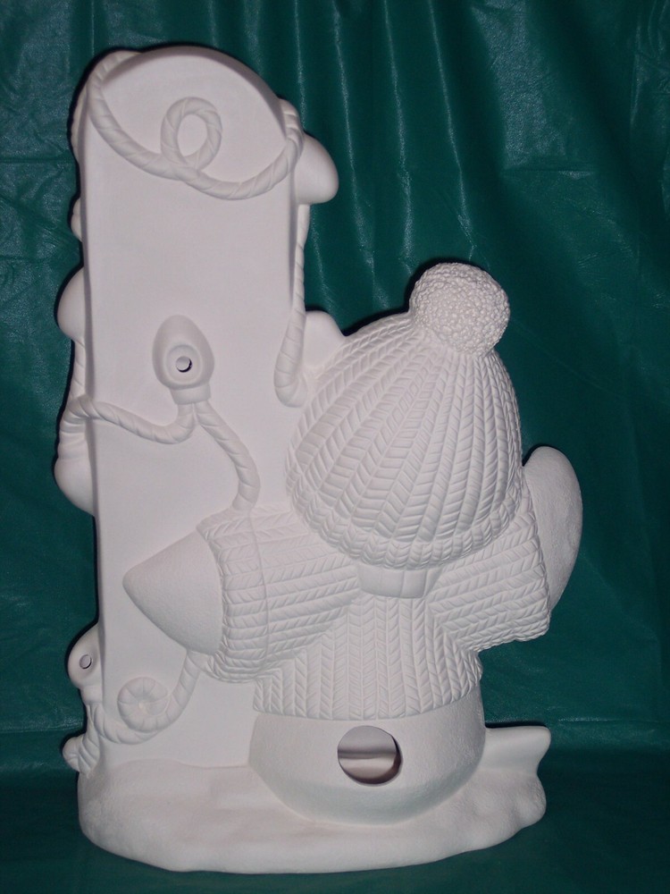 Ceramic Bisque~~ Ready to Paint ~~~ Welcome Penguin