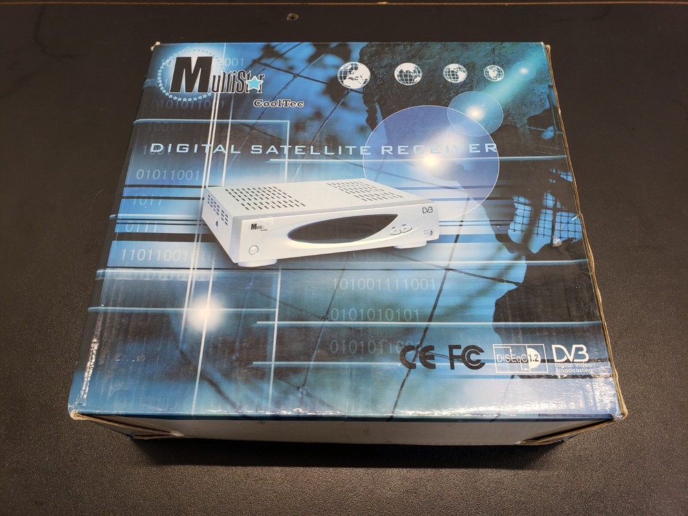 Multistar CoolTec Digital Satellite System Receiver DV3
