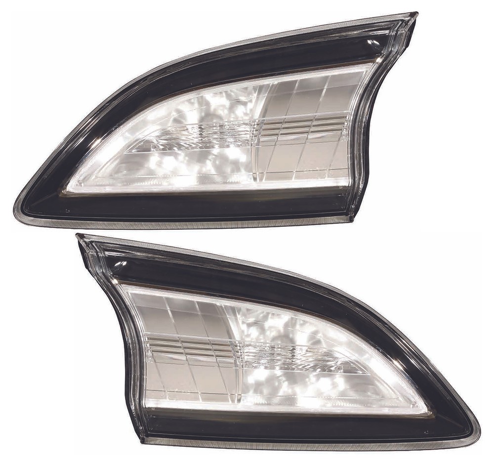 For 2010-2013 Mazda 3 Hatchback Inner Tail Light Set Driver and Passenger Side