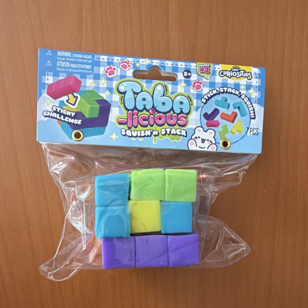 Tabalicious Squish'n Stack Sticky Challenge Squeeze Toy Multicolor