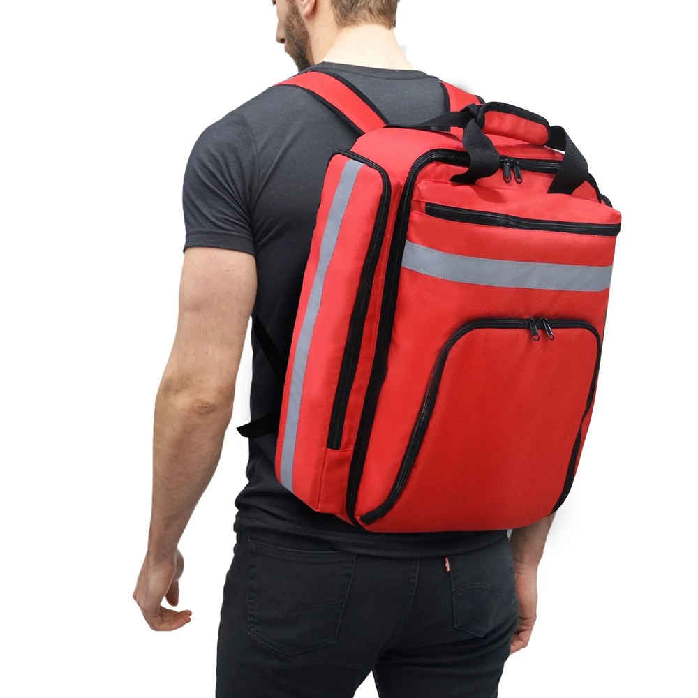First Aid Kits Emergency Foldable Rescue Backpacks Large Capacity Sorted Storage