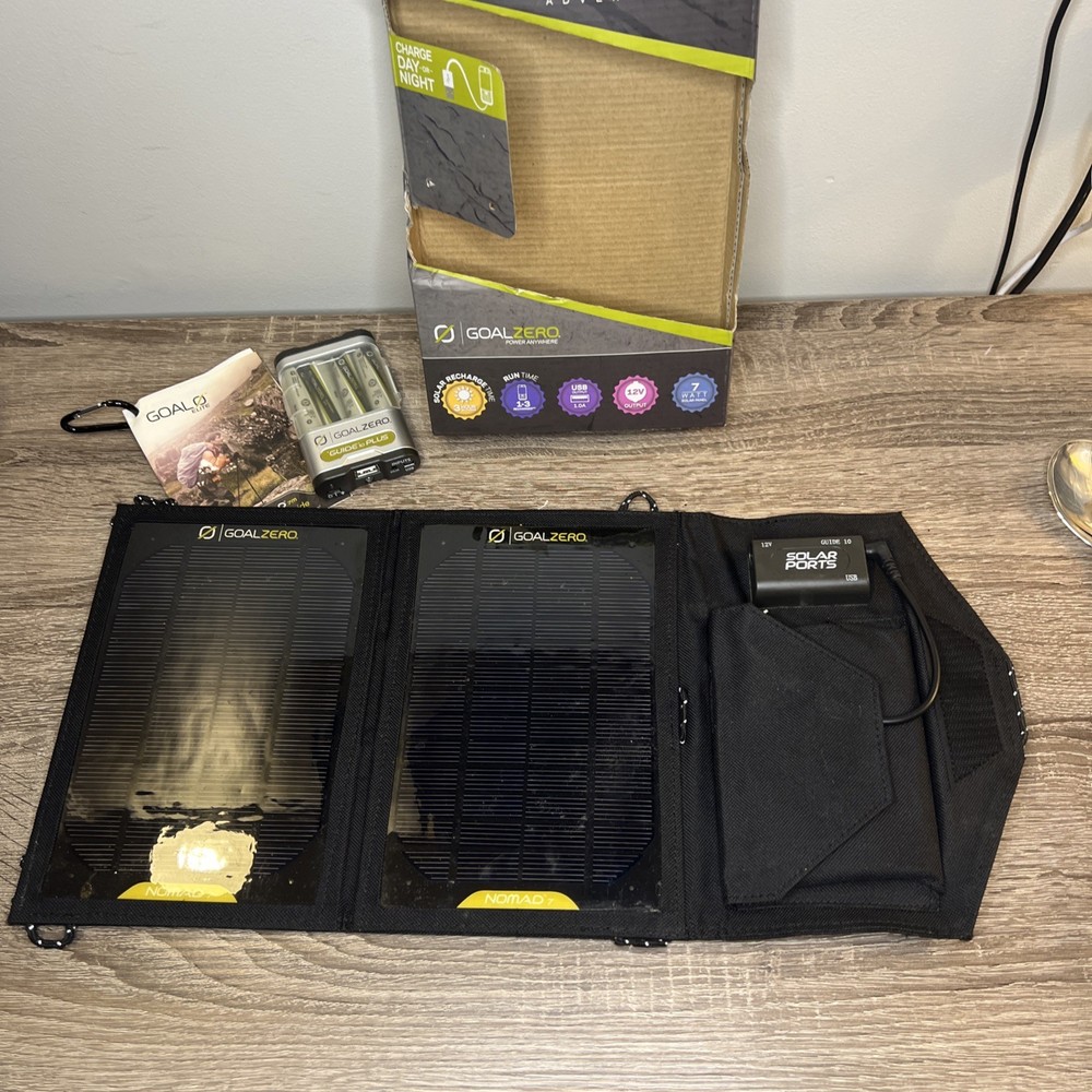 Goal Zero Guide 10 Plus Adventure Kit Nomad 7