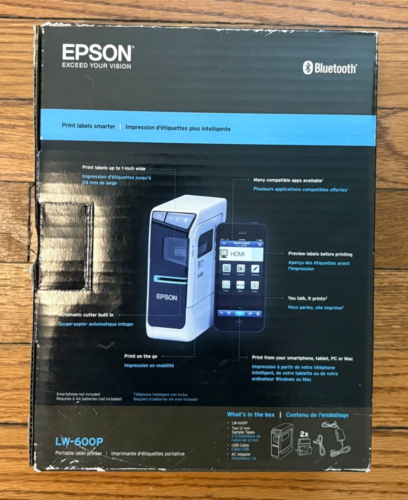 Epson LabelWorks Portable Label Printer LW-600P
