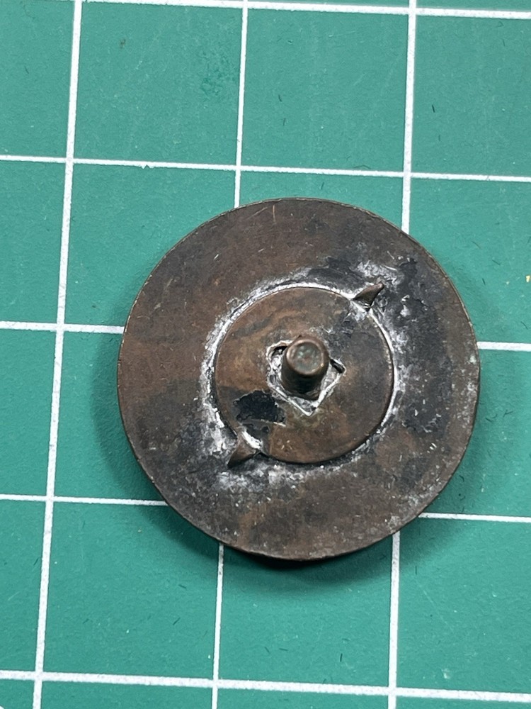 WW1 Coastal Artillery Collar Disk Disc