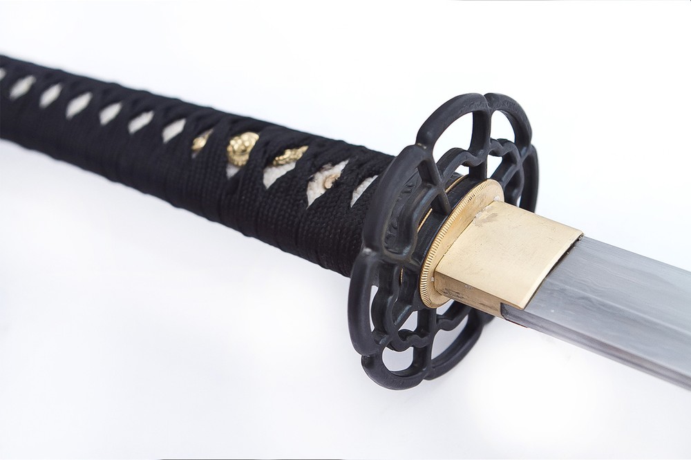 Katana from The Last Samurai with Support and Maintenance Kit