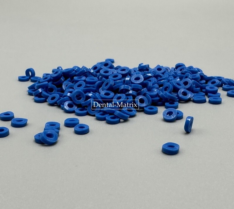 1000pcs Dental Ortho Non-latex Separators Spacers Elastic Elastic Ties Gap Bands