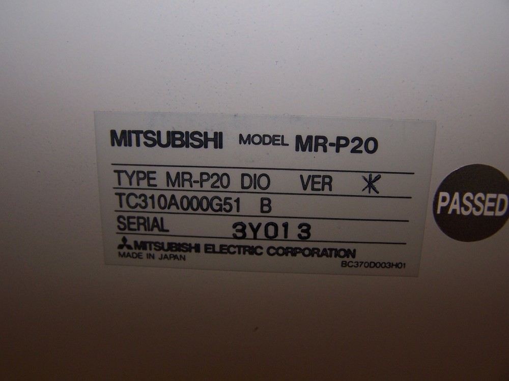 NEW MITSUBISHI SERVO INPUT MODULE MR-P20-D10