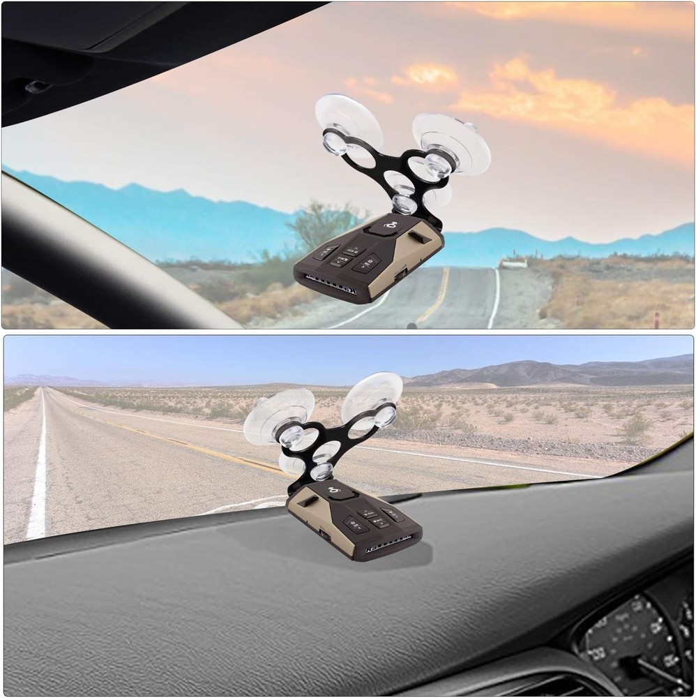 Windshield Suction Cup Mount Holder Compatible with Cobra Radar Detectors Cob...