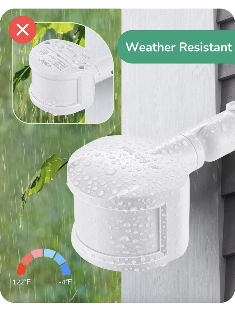 Edishine PIR Motion Sensor SKU: HMSS02A White