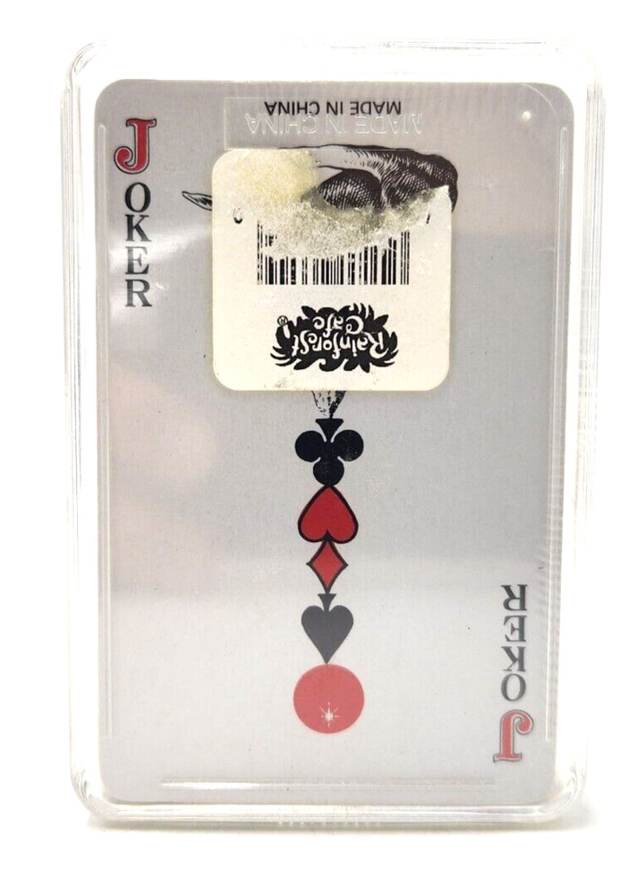 Rainforest Cafe Playing Cards SEALED Poker size
