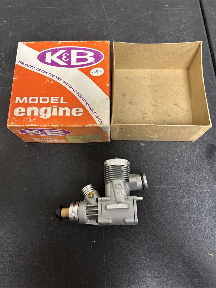 K&B  4.9 cc New. model airplane engine M12