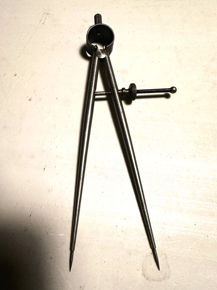 6" General Caliper Divider Spring Compass Opens 6”Classic Style