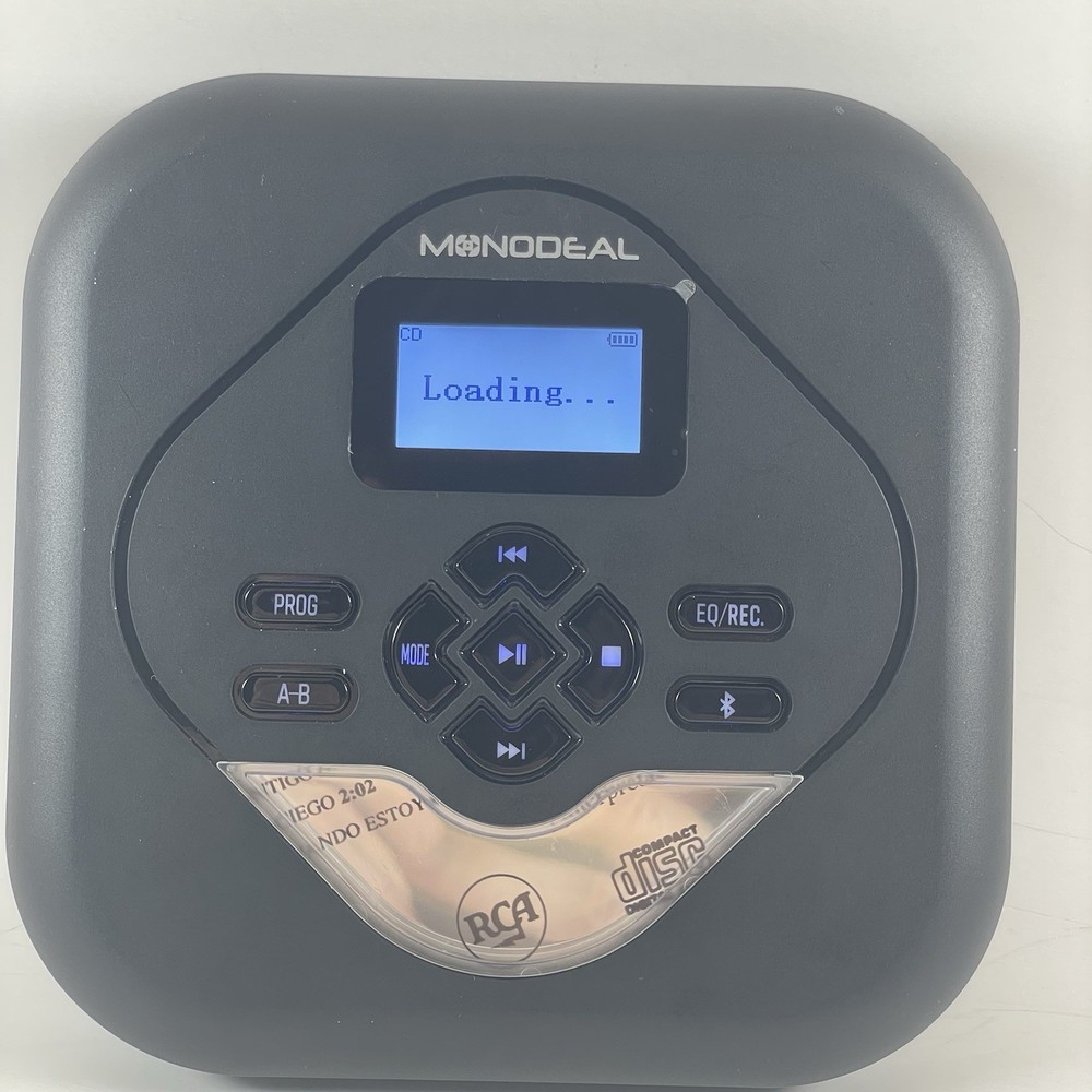 MONODEAL Rechargeable Portable CD Player