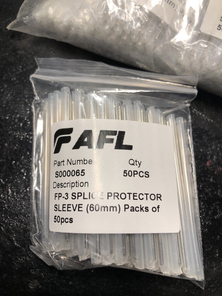 AFL FP-3 Splice Protector Sleeve 60mm 500 pieces.