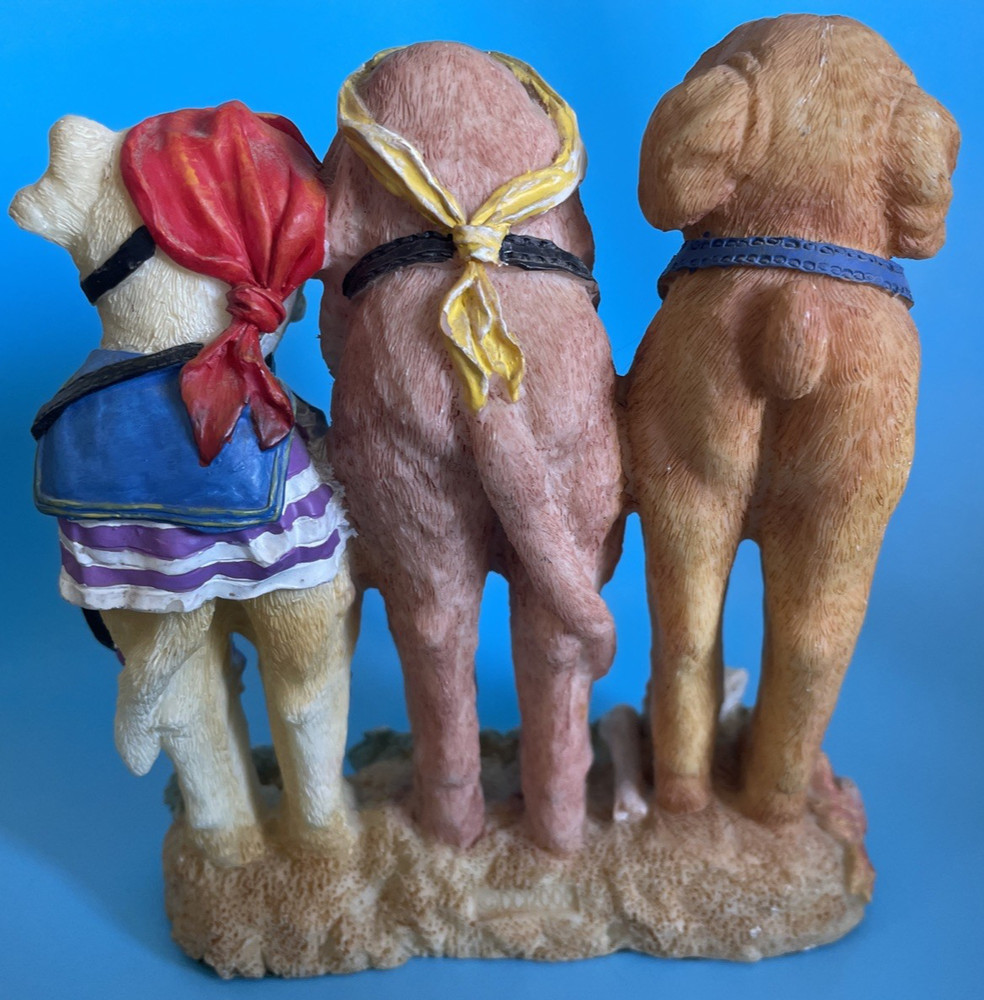 Direct Connection Traveling Dogs 2003 Figurines Whimsical