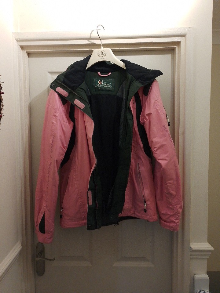 Peak Performance Ski Jacket Size L Pink