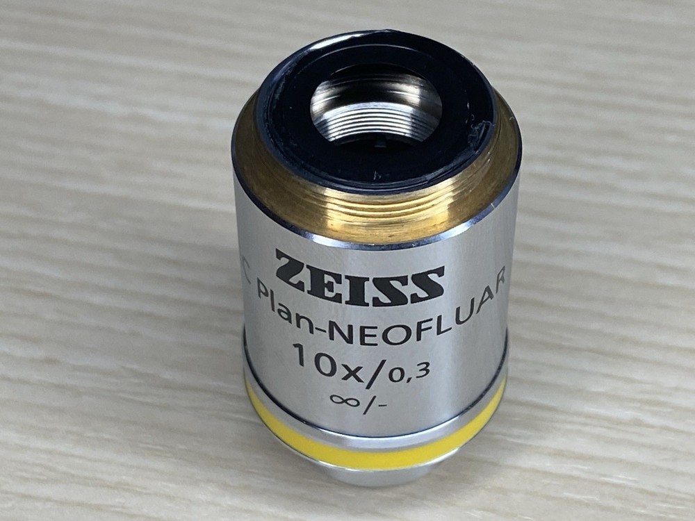 ZEISS 440330-9901 EC PLAN-NEOFLUAR 10X/0.3 ∞/- MICROSCOPE OBJECTIVE