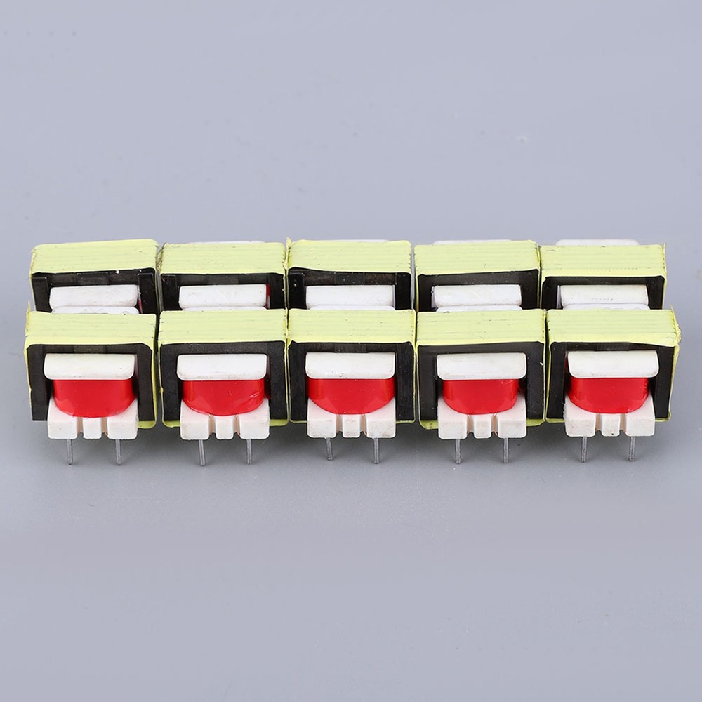 ♤10pcs 1300 : 8 Ohm Audio Transformer EE14 Transformateur POS Transformador