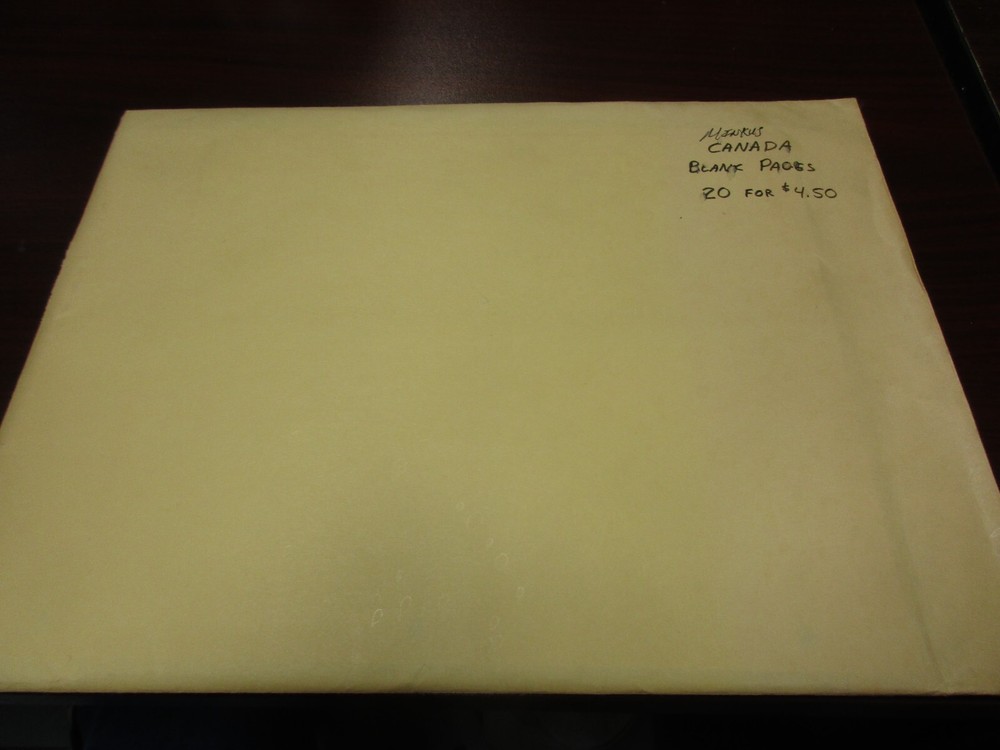 "MINKUS" ALBUM  SUPPLEMENT CANADA  W/FREE SHP.