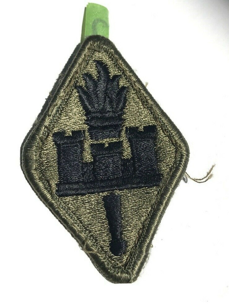 US Army Engineer School Subdued Unit Patch (2)