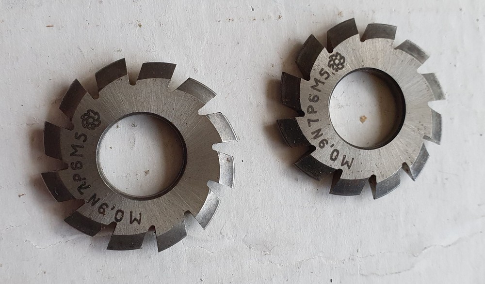 Involute Gears Cutter M 0.9 HSS