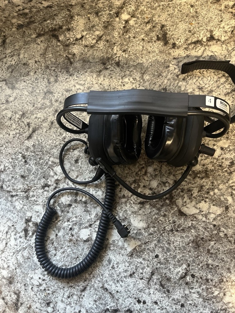 Setcom CSB-990MAX Headset/ Untested