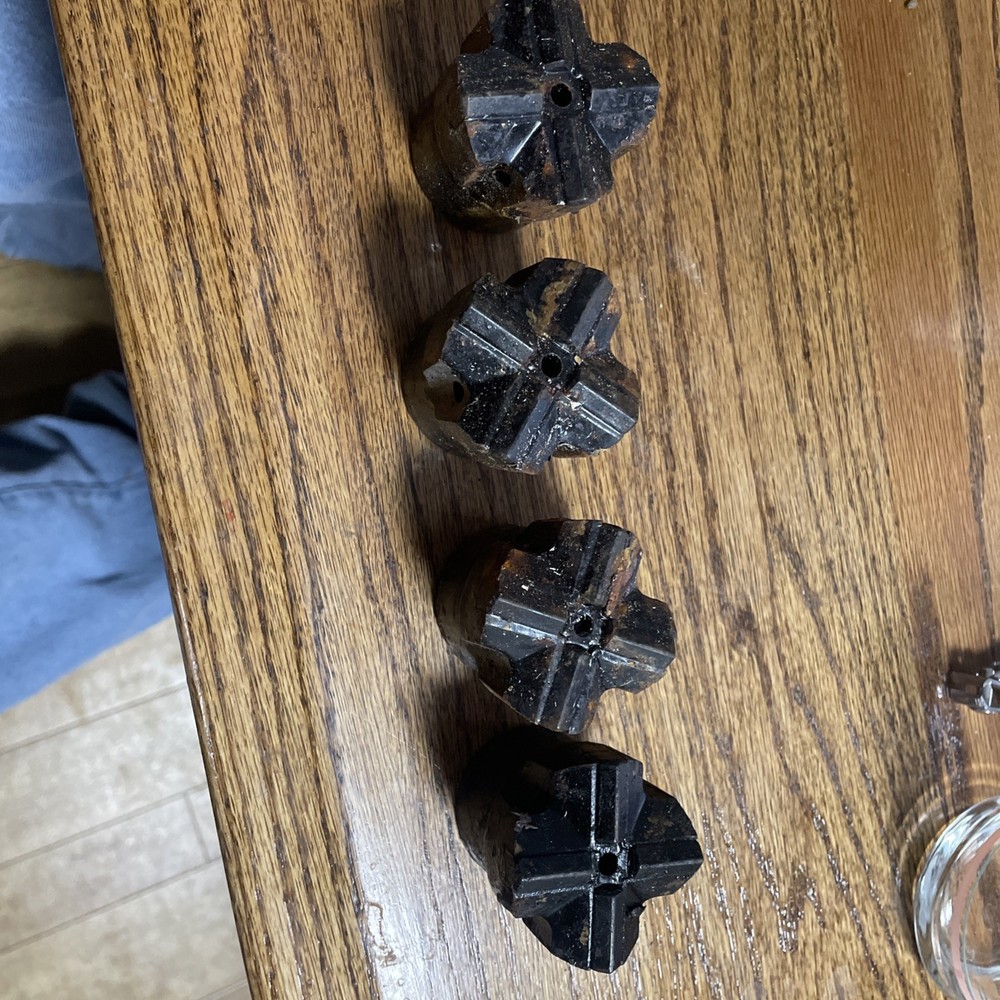 20, 2” CARBIDE TIPPED CROSS ROCK DRILL BITS