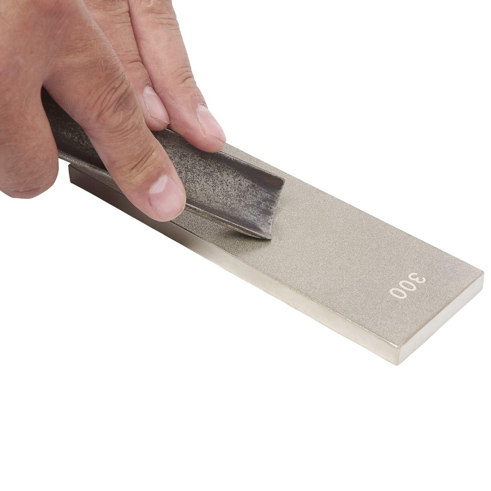 Trend Diamond Sharpening Bench Stone 6x2", Double Sided (300/1000 Grit)