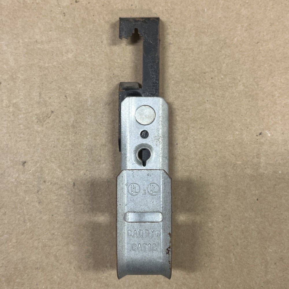Erico Caddy CAT124Z34 J-Hook with Multi-Function Clip 1/4" Rod, #12–#8 Grid Wire