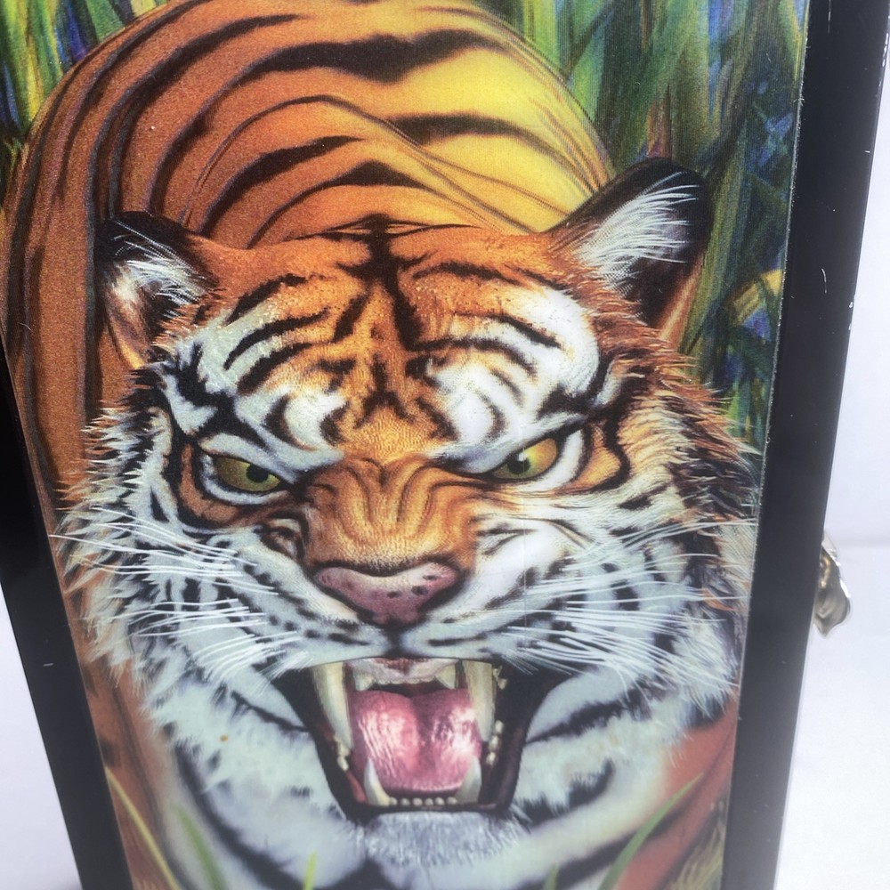 3D SUPPLY BOX OR 3D PENCIL TIN CASE Tiger