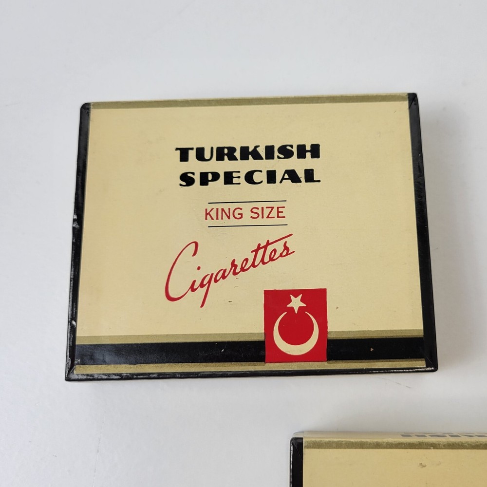 Vintage Turkish Special King Size Cigarettes - Empty Boxes