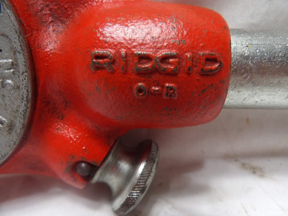 Ridgid 0-R Ratchet Head with Handle