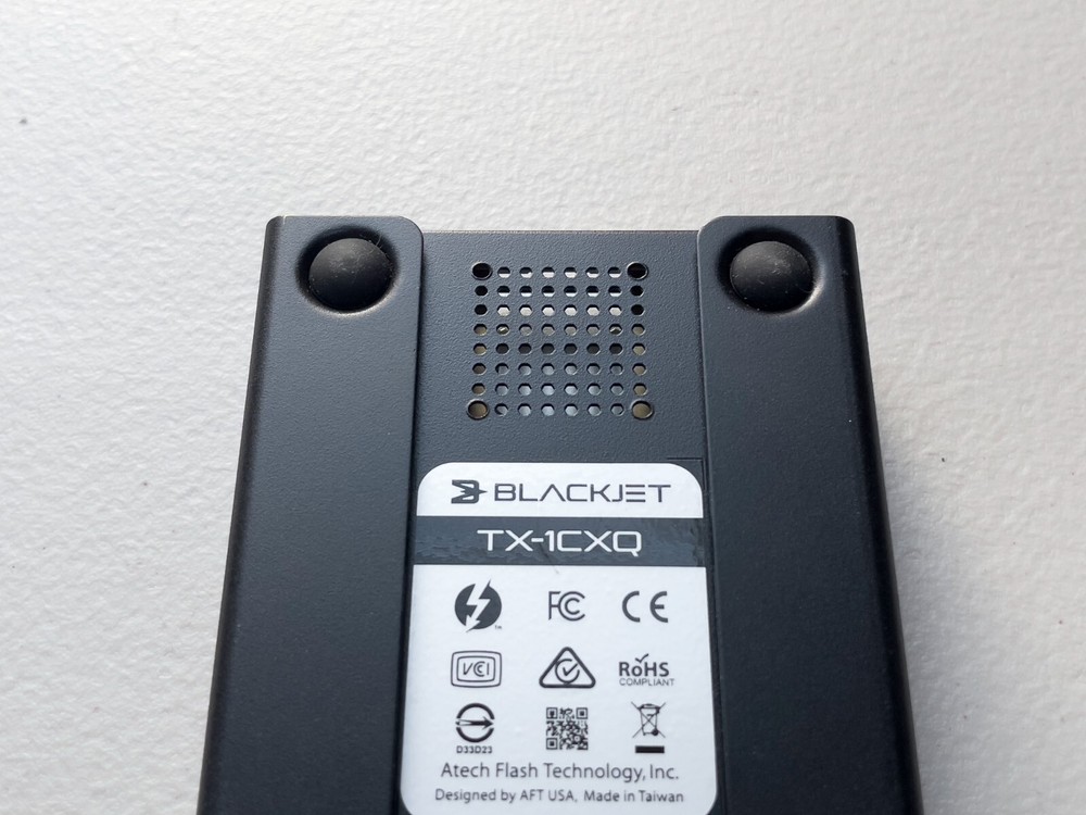 Awesome Atech Blackjet TX-1CXQ CFexpress Type B / XQD Thunderbolt 3 Card Reader