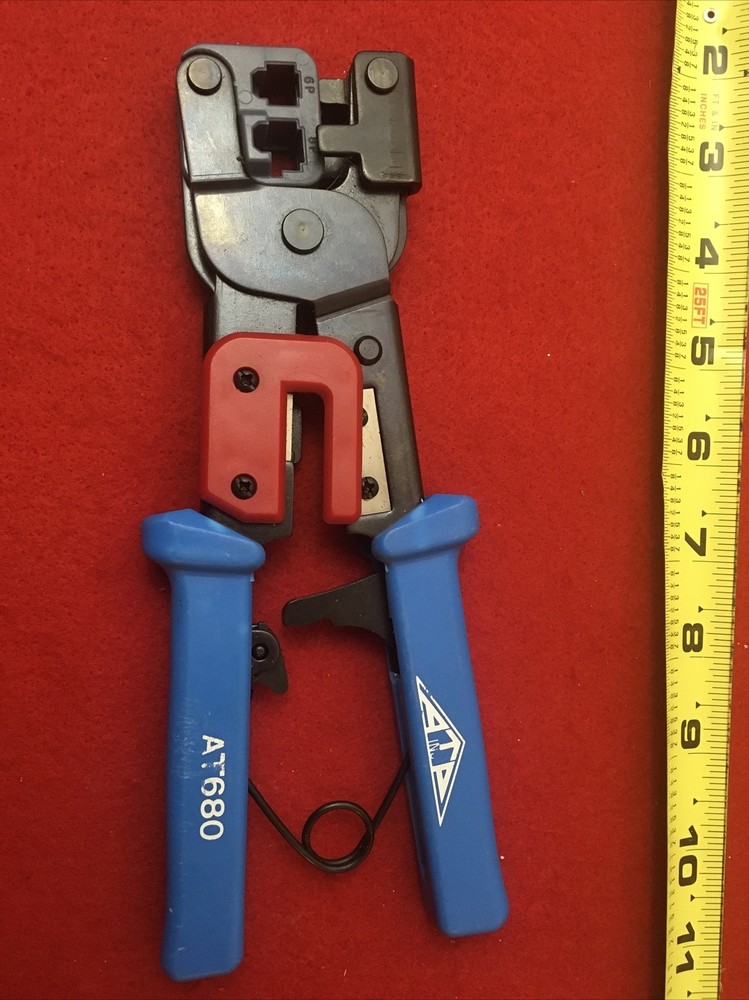 ATP AT680 CRIMPING TOOL Excellent 6p 8p