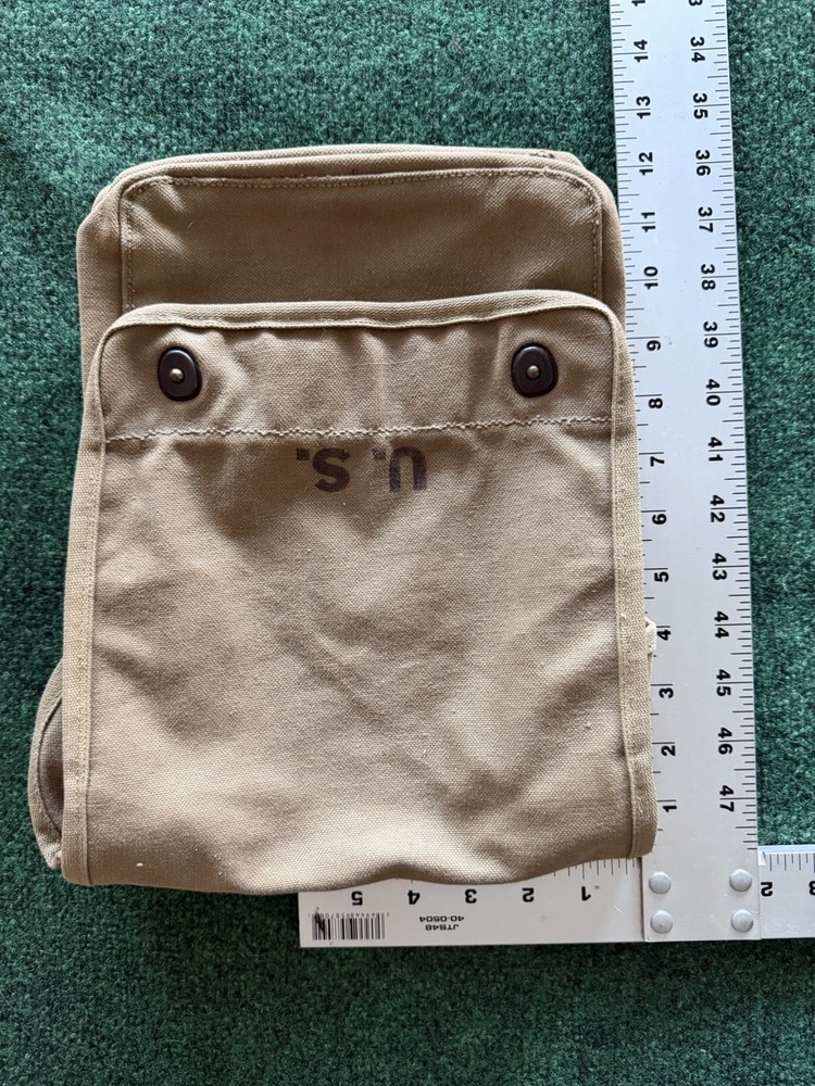 WW2 US Army M1938 Dispatch Case / Map Case, 1942 Meese